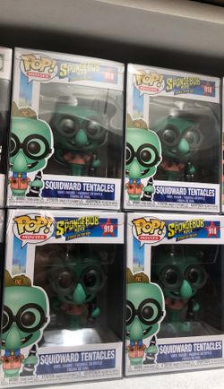 Funko SpongeBob squidward with pop protector