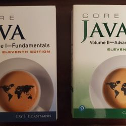 NEW Core Java Volume 1 & 2 - 11th Ed by Horstmann