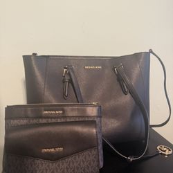 Michael Kors Tote: 3 piece 