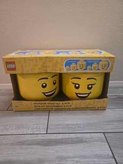 LEGO Storage Head Set 6 Pieces