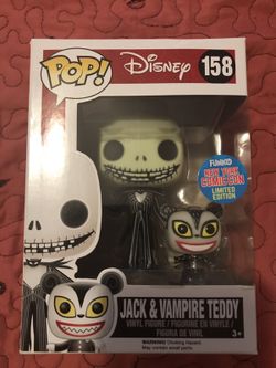 Jack and vampire teddy 2015 exclusive pop