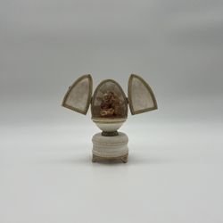 Musical Christmas egg ,  faberge Style 