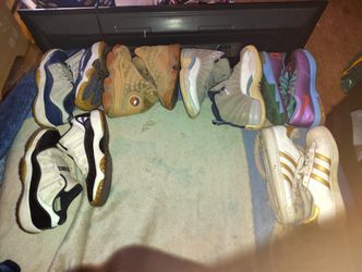 Shoes JORDAN'S, KD'S, AND ADIDAS