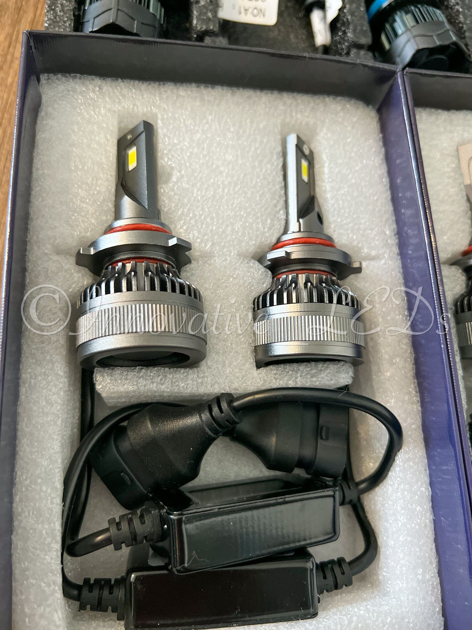 H3 LED Fog Light Bulb 6500K White, 30W 8000Lumen, H3 LED Headlight Bulbs for Fog Lamp DRL High/Low Beam, Canbus Error Free Long Lifespan