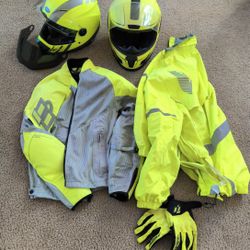 Hi-viz Motorcycle Gear