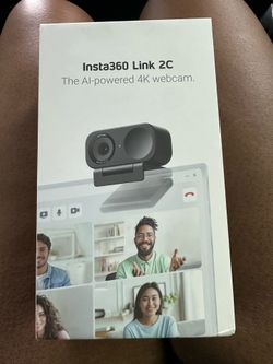 New  Insta360 Link 2C AI-Powered 4K Webcam