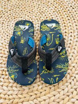 Quicksilver Boys Flip Flops 🩴/ Sandals Size 1