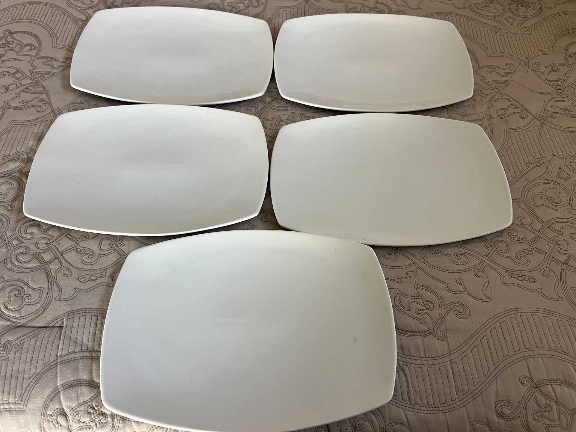 VERTEX CHINA RECTANGULAR SERVING PLATTERS