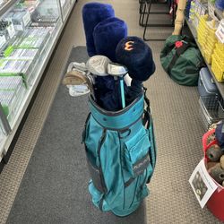 Golf Set w/Stand Up Bag - 13 Clubs