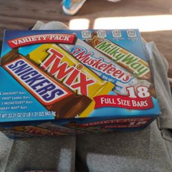 Variety bars. Great Prices 