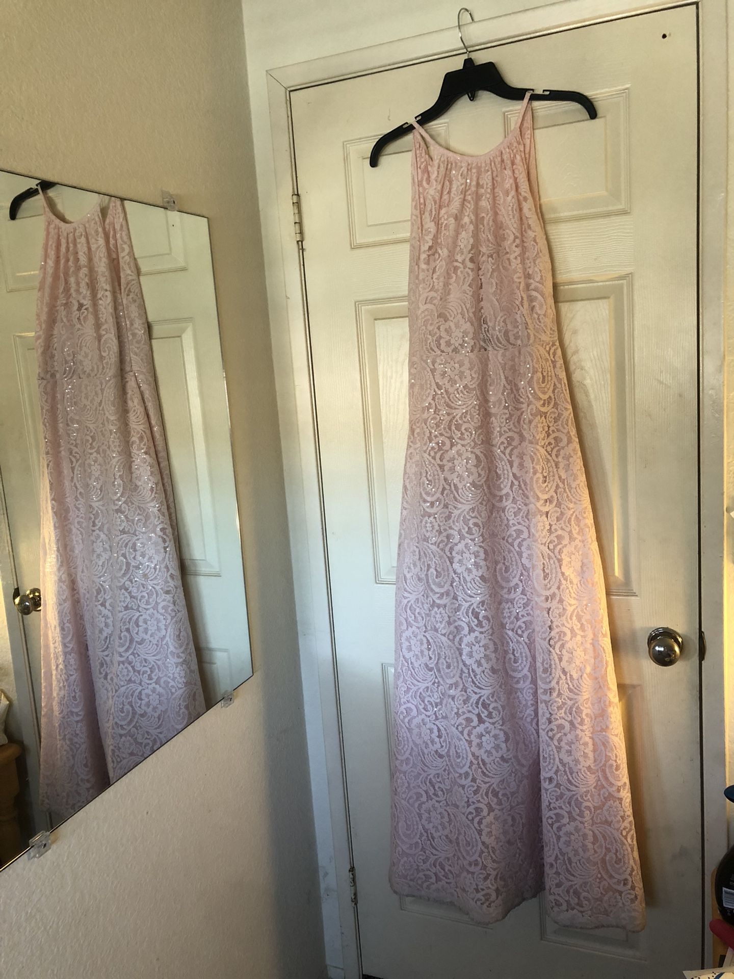 Blush Sequence Dress