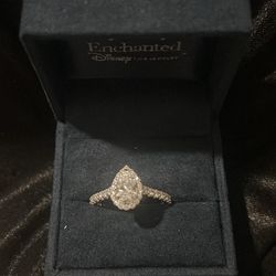 Pear Engagement Ring Size 8