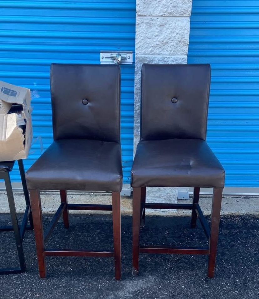 Two High Top Chairs