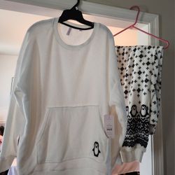 Fleece Pj's Lounger Set