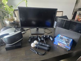 Ps4 Psvr monitor and games