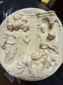 Ivory Alabaster Wall Plate