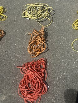 3- extension cords