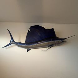 Oversized Sailfish Wall Mount – 8 Ft Fiberglass Replica