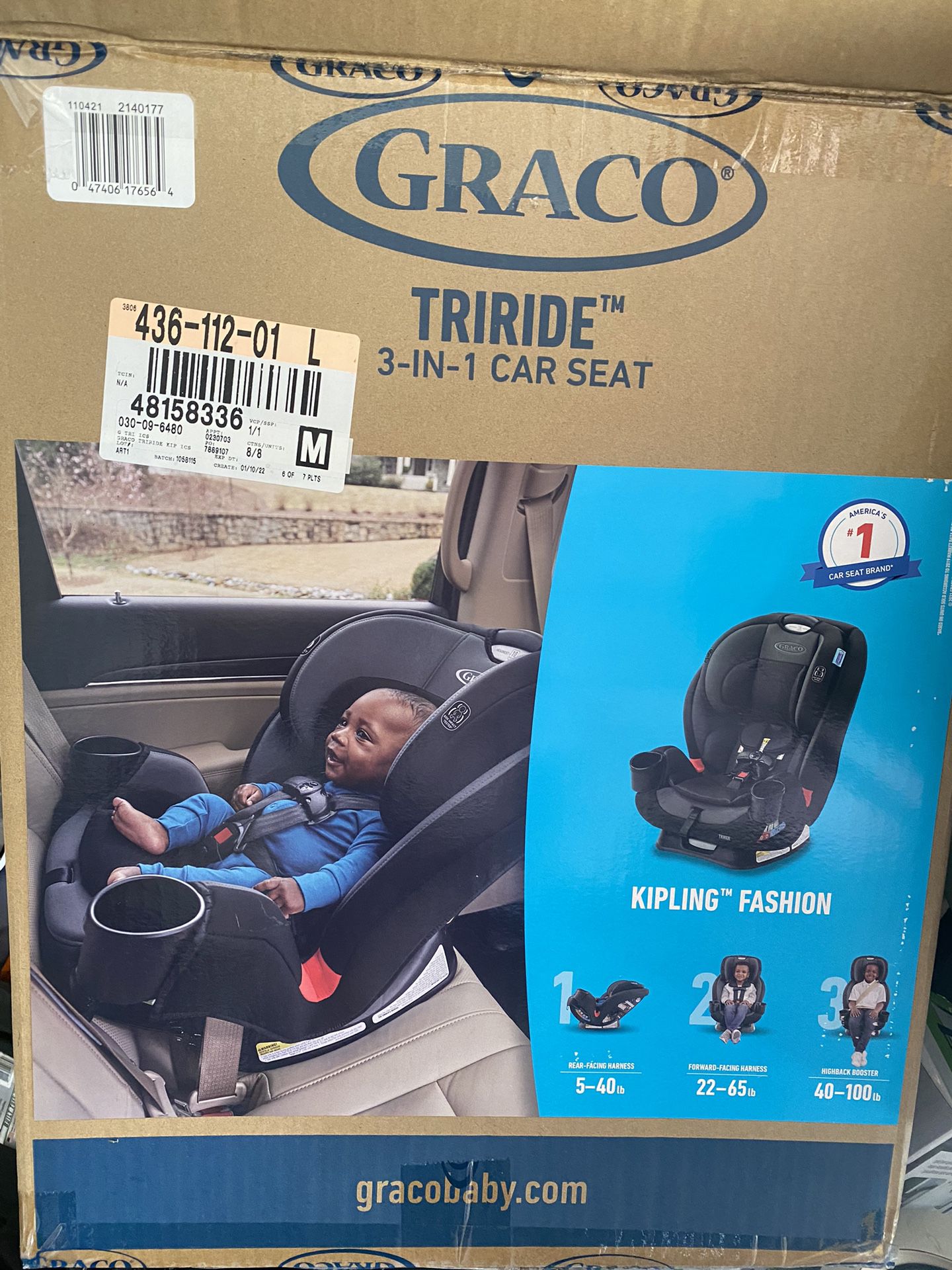 Graco 3in1 Car seat 