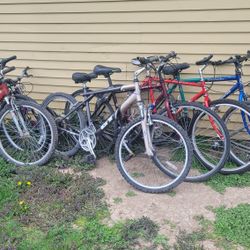 Specialized Gt Diamondback Raleigh Giant Mountain Bike Lot