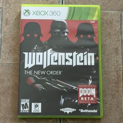 Wolfenstein The New Order Xbox 360