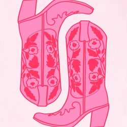 Pink Boots