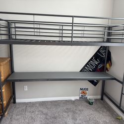 Bunk Bed With Desk 