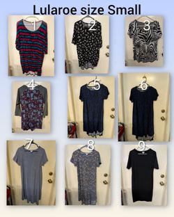 Lularoe dresses and shirts
