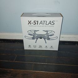 X-51 ATLAS quadcopter Drone With Wi-fi Camera