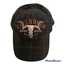 Cavender's Boot City Since 1965 Western Wear Mesh Snapback Hat Cap Embroidered One Size 