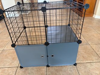 Modular Wire Metal Pet Playpen Enclosure