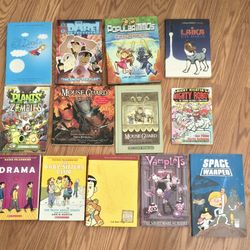 Graphic Novel Books Lot - Raina Telgemeier, Plants vs Zombies, Mouse Guard + more!