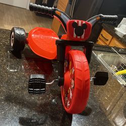 Mickey Mouse Big Wheel Toddler New