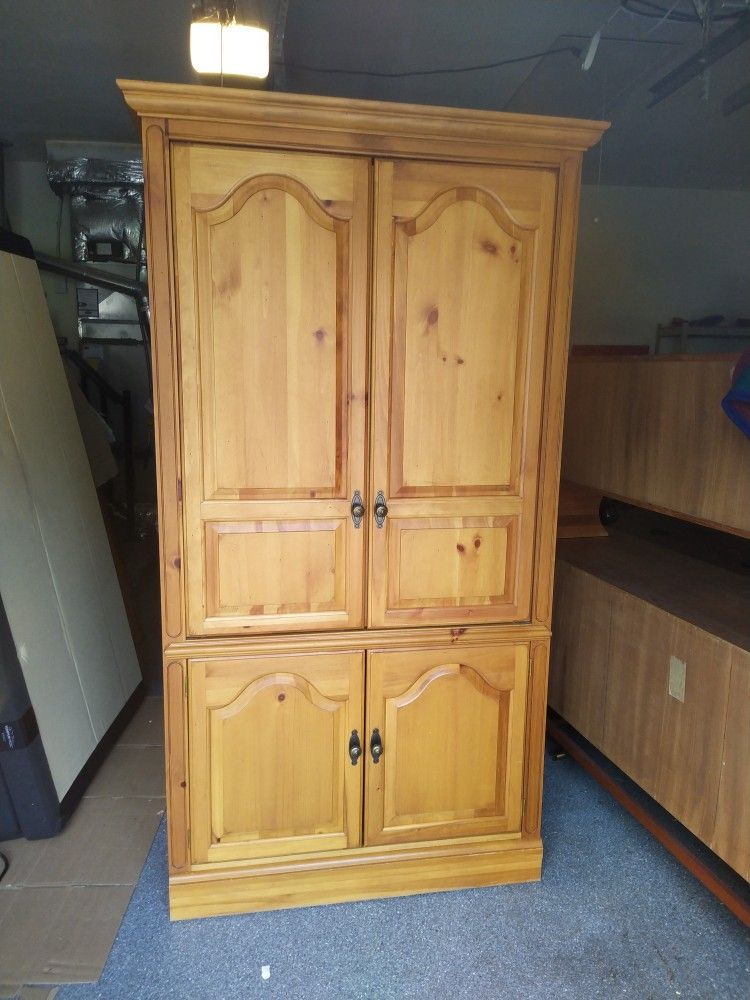 Armoire / TV Cabinet / Storage Pine