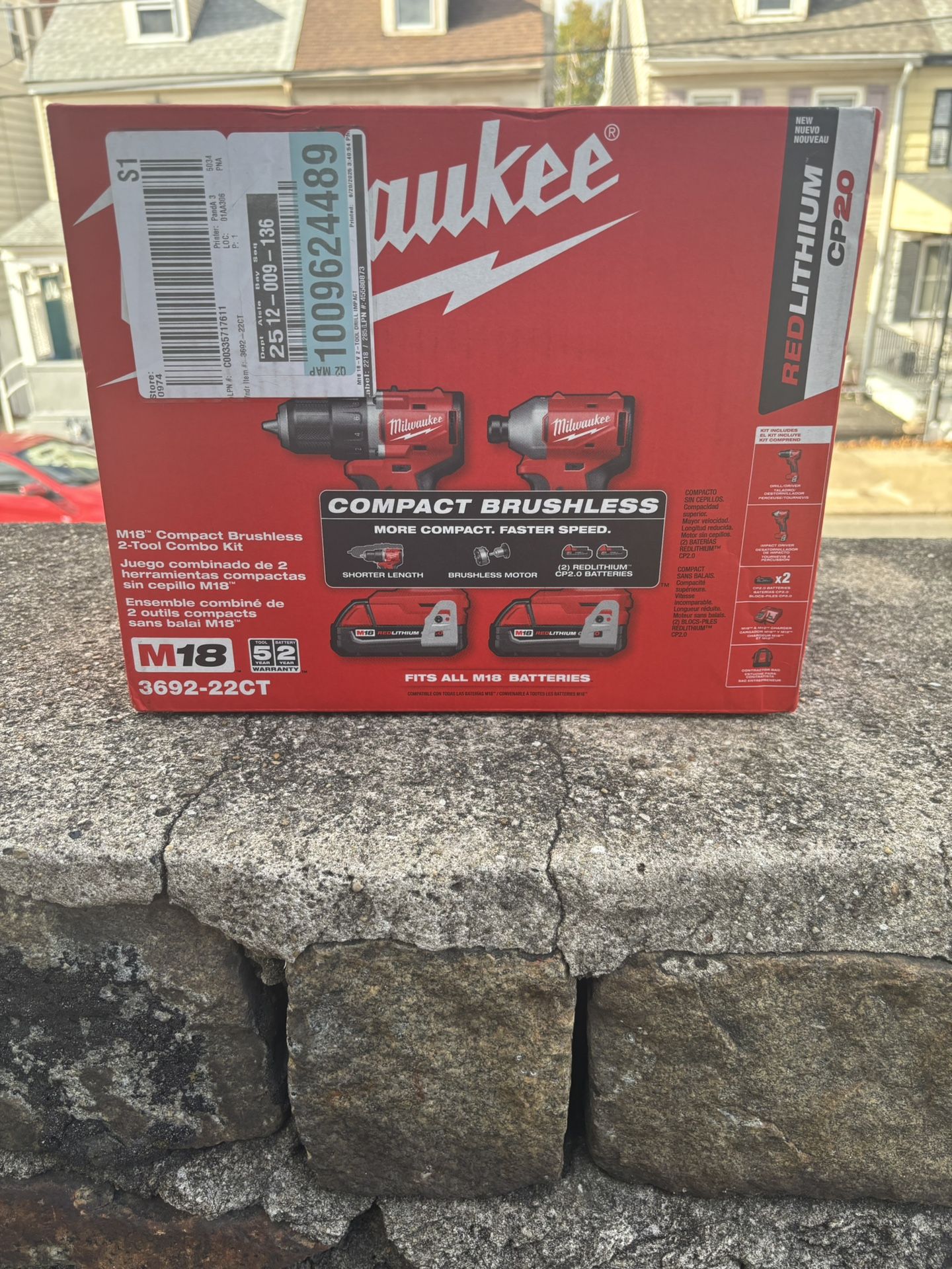 Milwaukee Compact Brushless Drill/driver