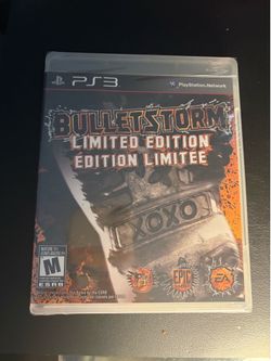 Bulletstorm LIMITED EDITION PS3 Sealed by Epic Games