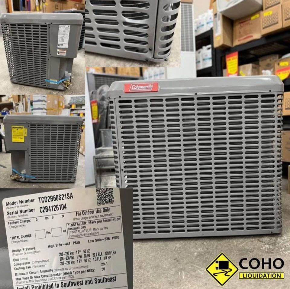 Coleman Single Stage, 5 Ton, AC Unit