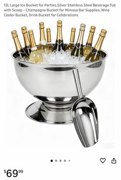 Very big ice bucket for parties