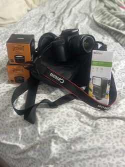 Canon DSLR EOS Rebel T7  Camera with Accessories Bundle
