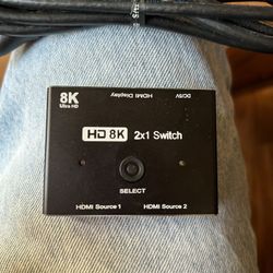 Ultra HD 8K high Speed 48 Gbps 