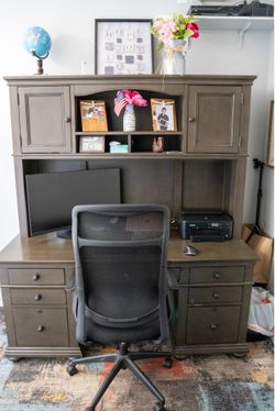Desk- 2 piece.