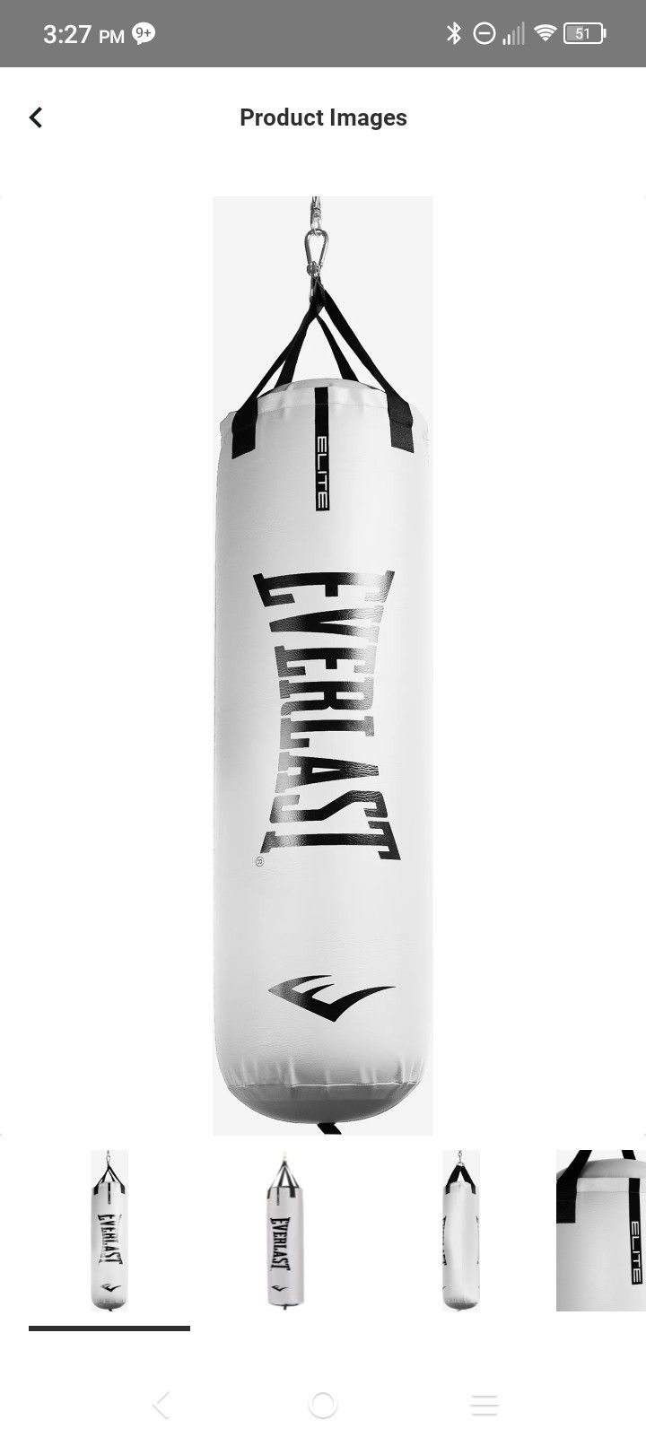New Everlast Punching Bag