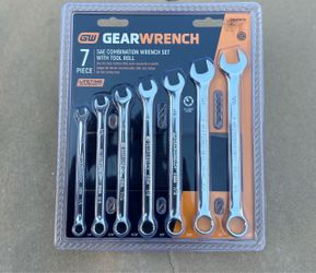 Gearwrench sae 7 piece set  Gwsrsae7n