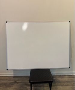 Pen+Gear Dry Erase Whiteboard with Aluminum Frame