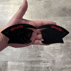 Redeye Reaper 345 Fender Badges
