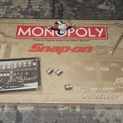 Monopoly Snap On Tools Collectors Edition (2000) Brand New & Factory Sealed!!