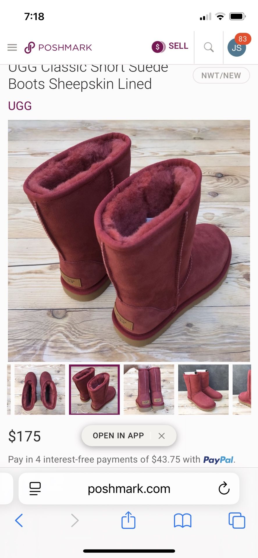 Ugg Boots Red