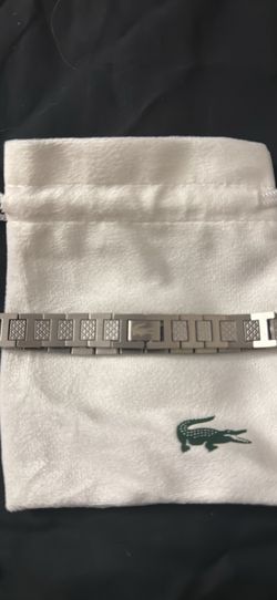 Silver Lacoste Bracelet
