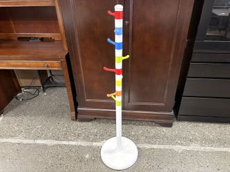 IKEA Vintage Krokig Multicolored Striped Children’s Coat Rack