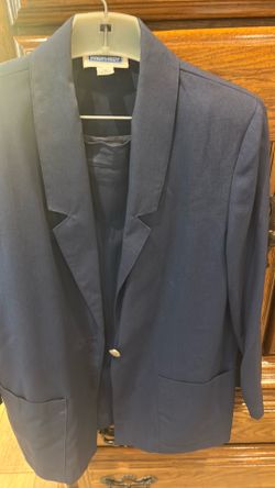 Blue suit